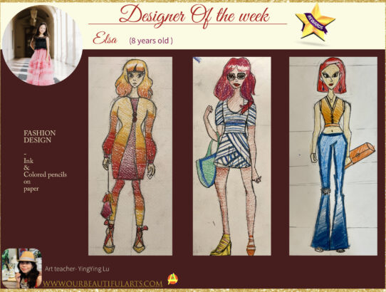 Fashion design projects by students